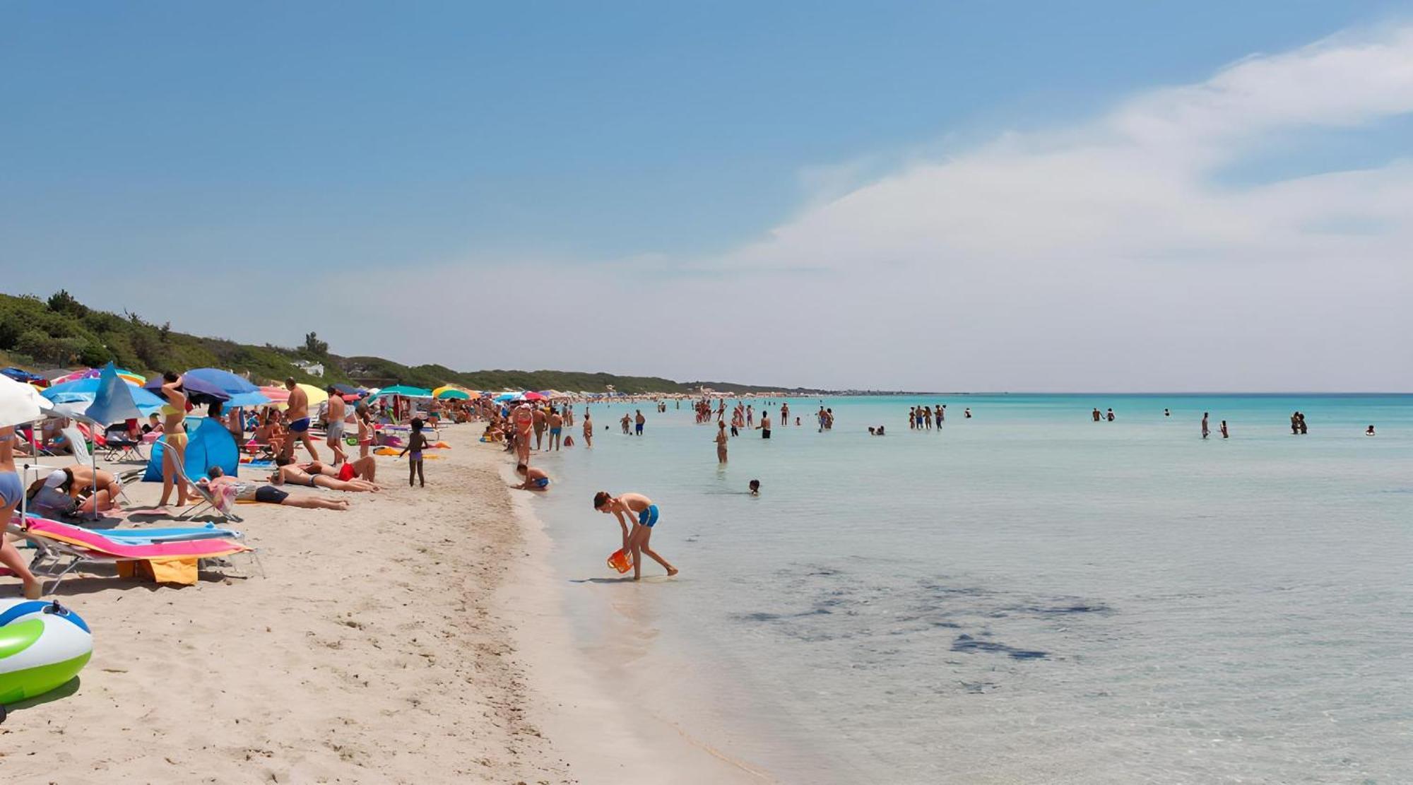 Emerald Residence Sleeps 12 With Sea View Porto Cesareo Exterior foto
